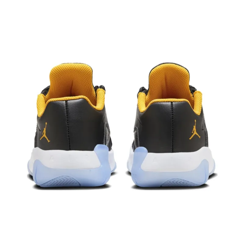 Air Jordan 11 CMFT Low GS 'Black Yellow White'-3