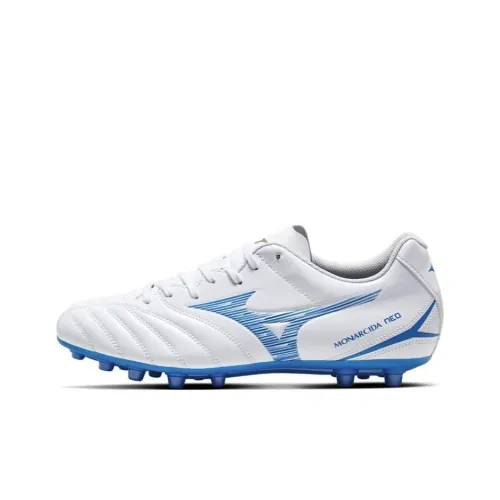 Mizuno Soccer Shoes Unisex Low-Top White/Blue