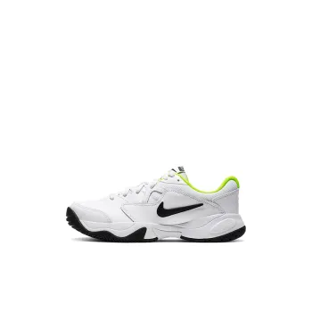 Nike Court Lite 2 Jr. Slip-Resistant Cushioning Kids' Training Shoes White Green Kids'