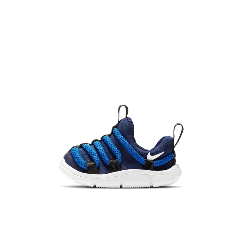 Nike Novice Slip Resistant Cushioning Abrasion Resistant Low Top Casual Athletic Shoes Blue Black Infant And Toddler-0