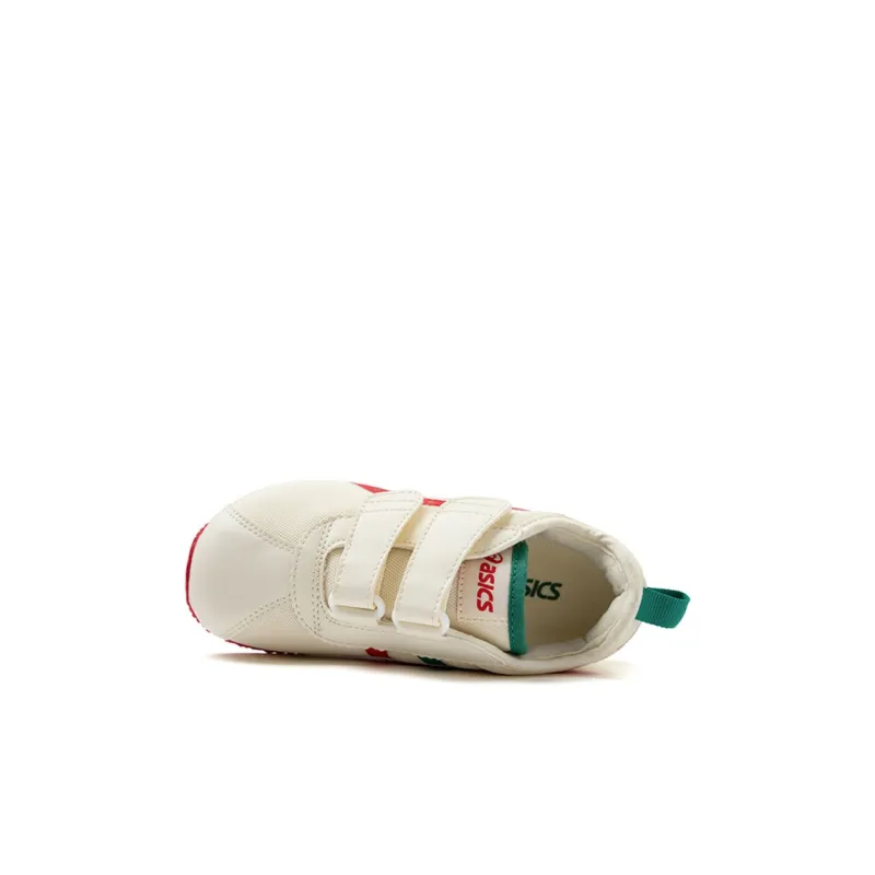 Asics Suku Anti-Slip Wear-Resistant Kids Lifestyle Shoes Beige Red Children Aged 3-7 Years Old-2
