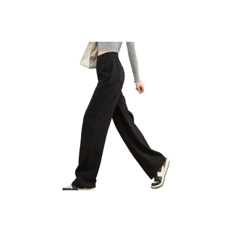 YALIDA Casual Pants Women's Black-3