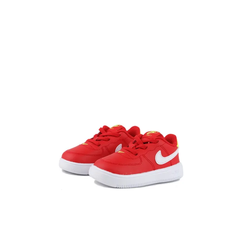 Nike Air Force 1 18 Low Top Skateboard Shoes Red Infant And Toddler-2