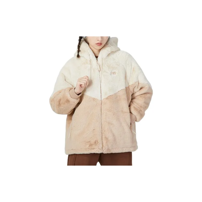 New Balance Velvet Jackets Women's Yellow-1