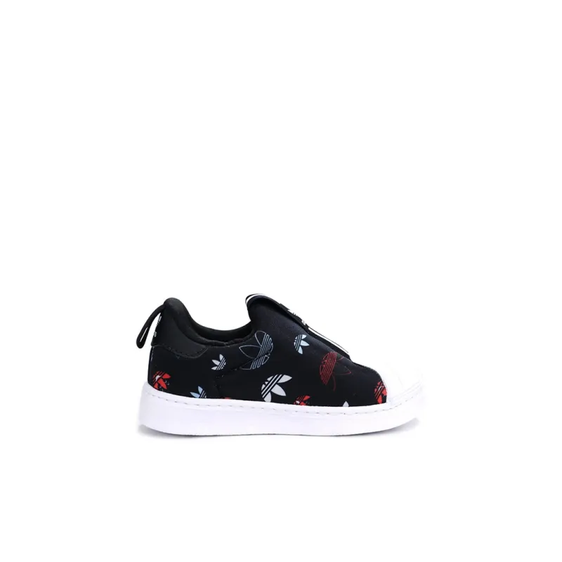 Adidas Originals Superstar 360 X I Low Top Kids' Shoes Black White Infant And Toddler-1