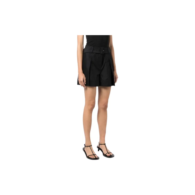 3.1 Phillip Lim Pleat detail Belted Shorts-2