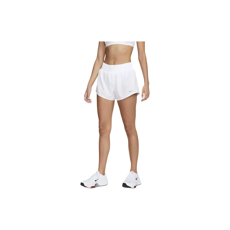 Nike One Women's Dri FIT Mid Rise 3' Brief Lined Shorts-4