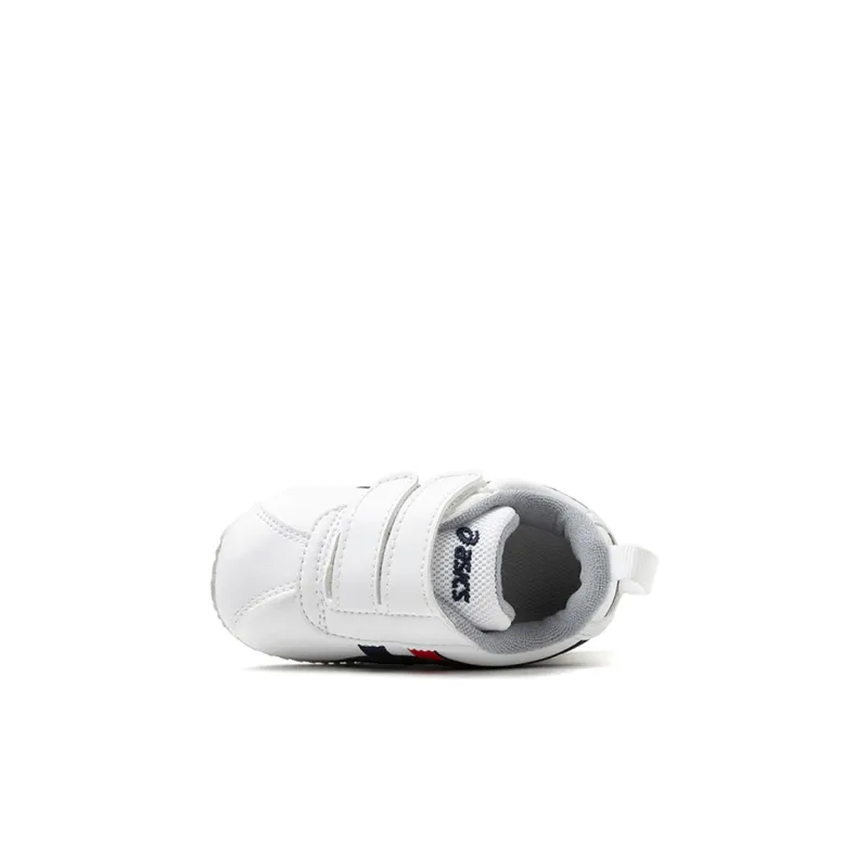 Asics Cotla Slip Resistant Cushioning Abrasion Resistant Low Top Toddler Shoes White Blue Infant And Toddler-4