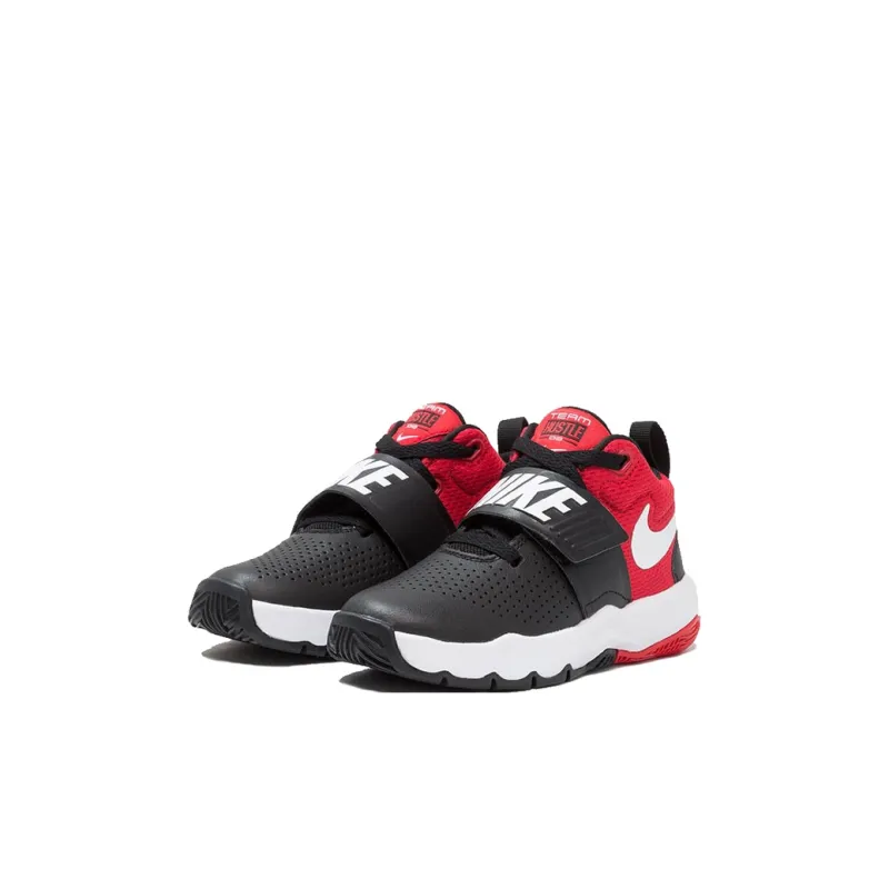 Nike Team Hustle Black University Red GS-2