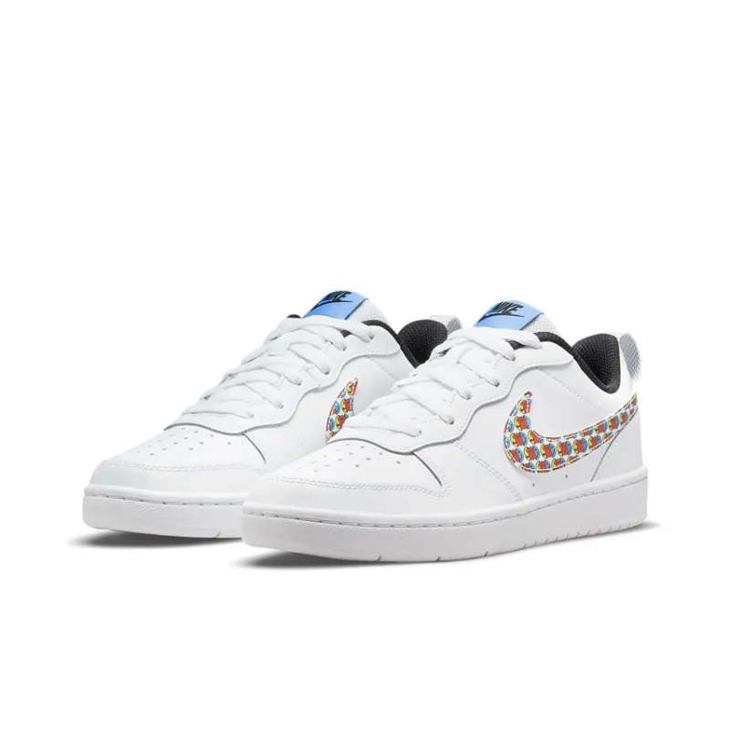 Nike Court Borough Low 2 SE 'Happy Hoops' GS-2