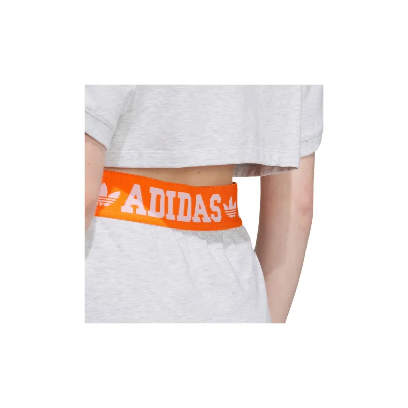 Adidas Originals Short Sleeved Dresses Women's Light Heather Gray-5