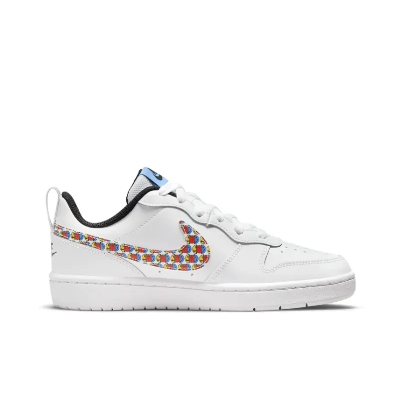Nike Court Borough Low 2 SE 'Happy Hoops' GS-1