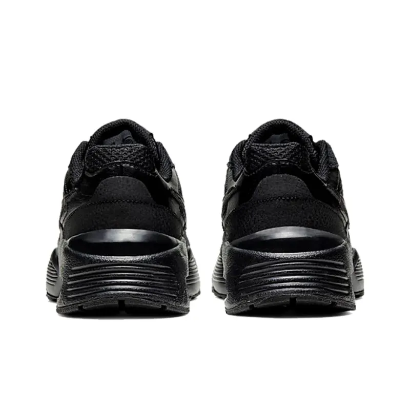 Nike Air Max Fusion Cushioning, Slip Resistant, And Abrasion Resistant Low Top Kids' Running Shoes Black Teenagers-4
