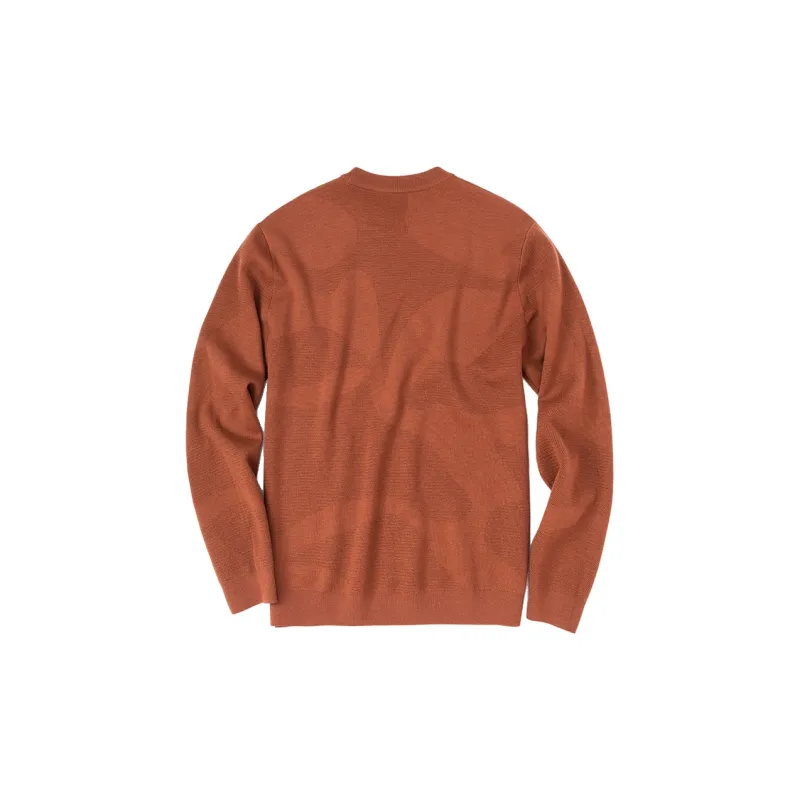 Mr.Bu Sweater Men's Saddle Brown-1