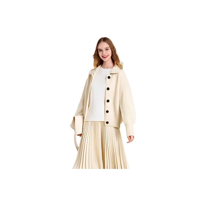 HAVVA Knitwear Women's Apricot-1