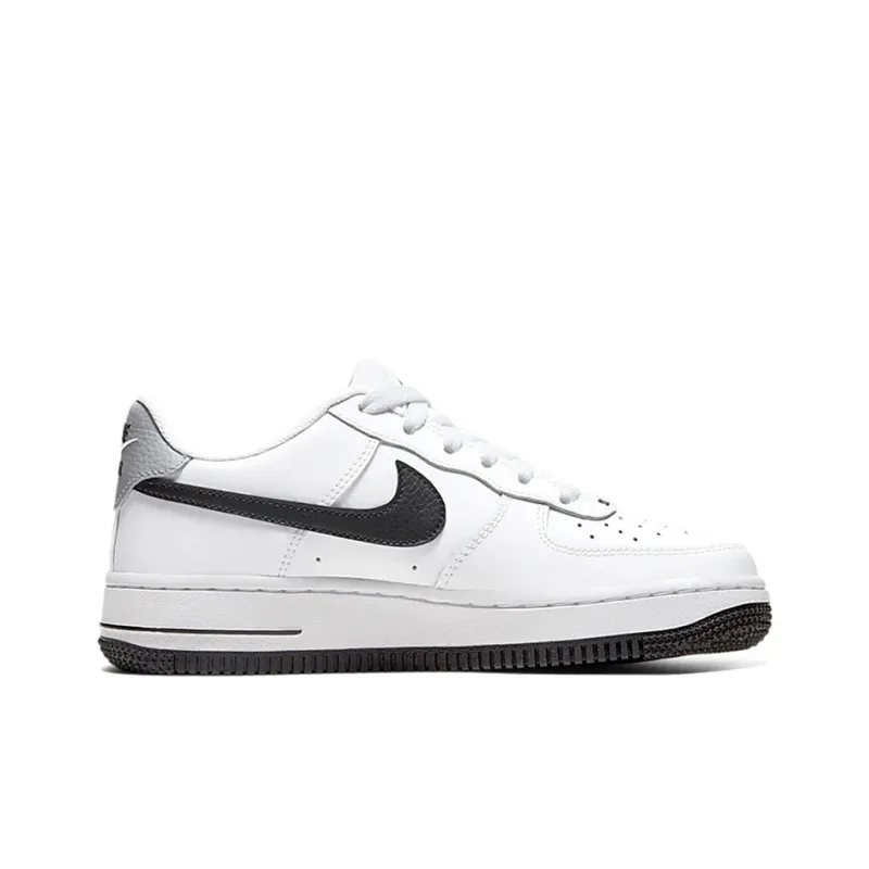 Nike Air Force 1 Low '07 LV8 White Black Mini Swoosh GS-1