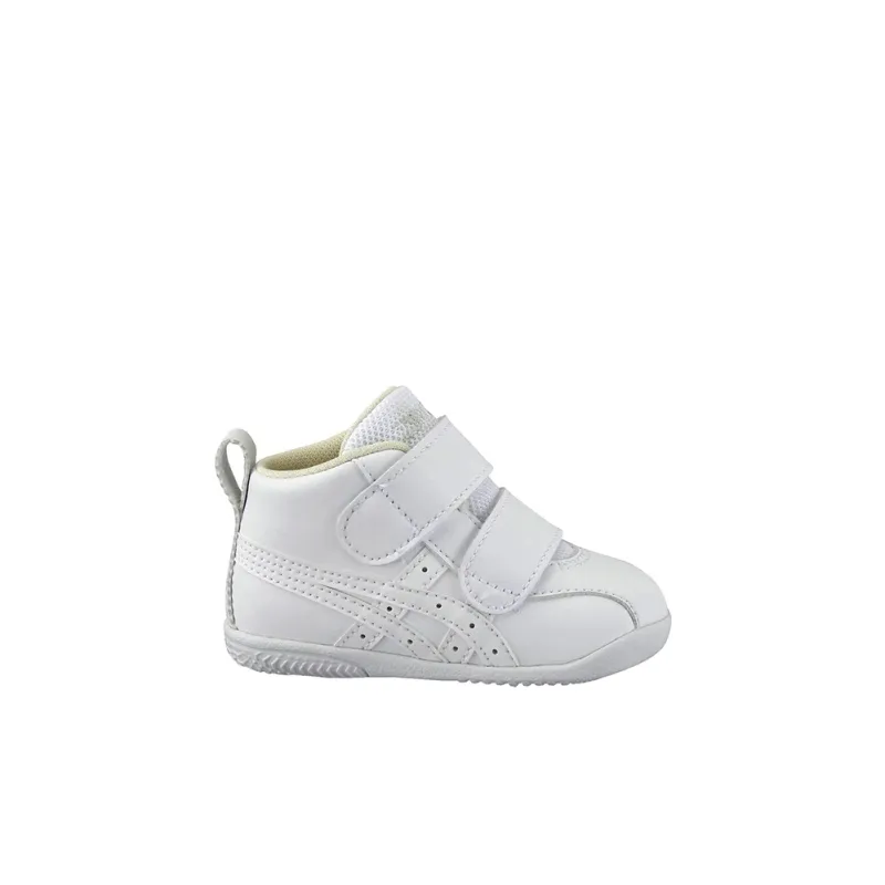 Asics Fabre First Sl 3 Wear-Resistant Mid-Top Toddler Shoes White Infant And Toddler-1