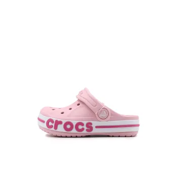 Crocs Bayaband Anti Kick Cushioning And Abrasion Resistant Children's Sandals Pink Kids'