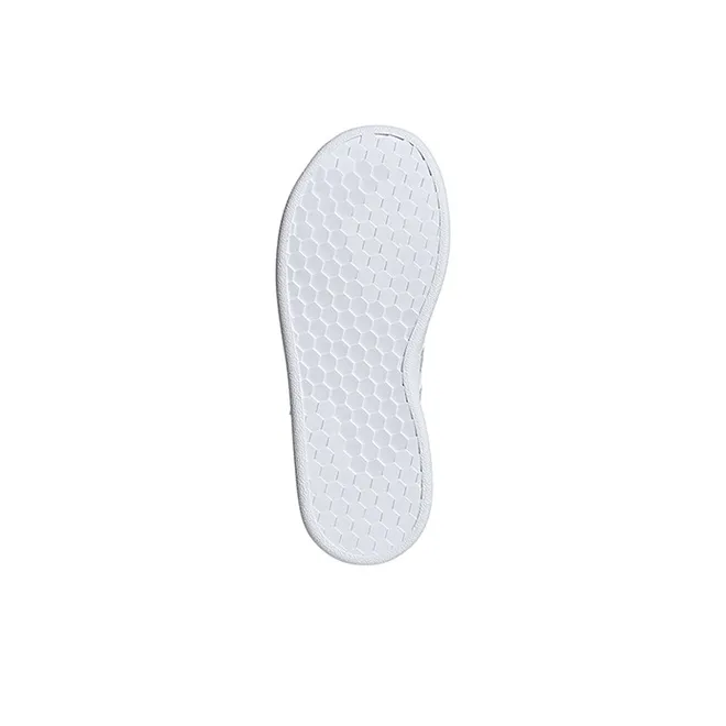 Adidas Neo GRAND COURT Slip Resistant Low Top Kids' Skateboarding Shoes White Kids'-5