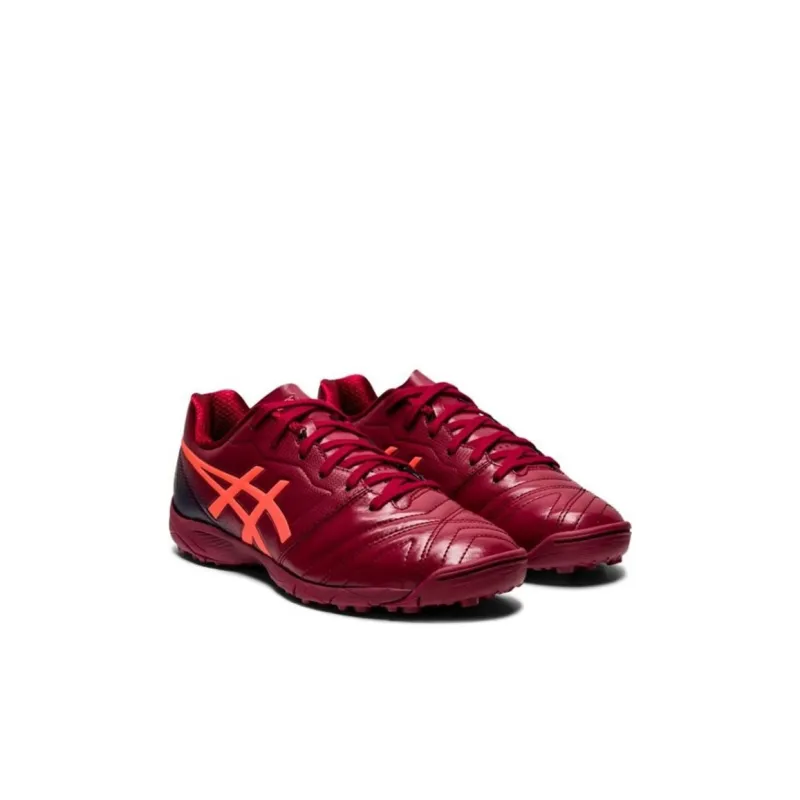 Asics Ultrezza Series AI GS Anti-Slip Wear-Resistant Low-Top Kids' Soccer Shoes Burgundy Kids'-1