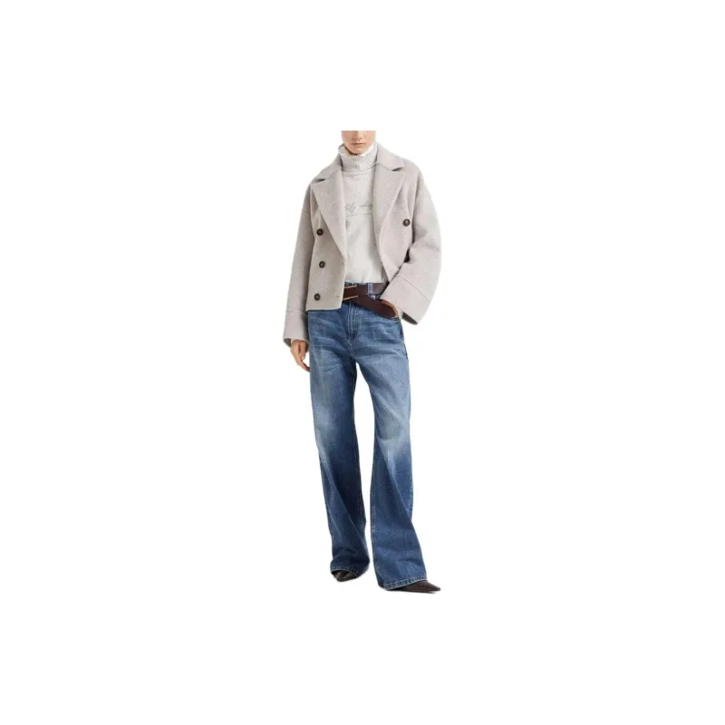 Brunello Cucinelli Double breasted Peak lapel Jacket-1