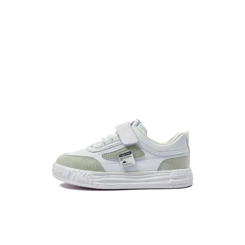 KAPPA KIDS Anti-Slip Wear-Resistant Low-Top Kids' Skateboarding Shoes Ecru Kids'