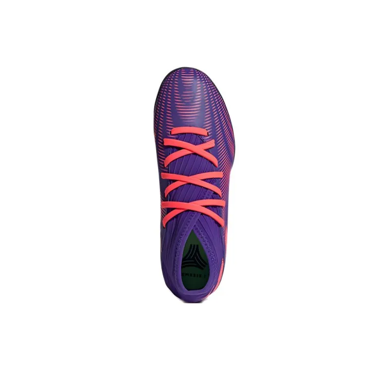 Adidas Mid Top Kids' Soccer Shoes Purple Pink Kids'-4