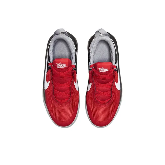 Nike Team Hustle D 10 University Red Black GS-3