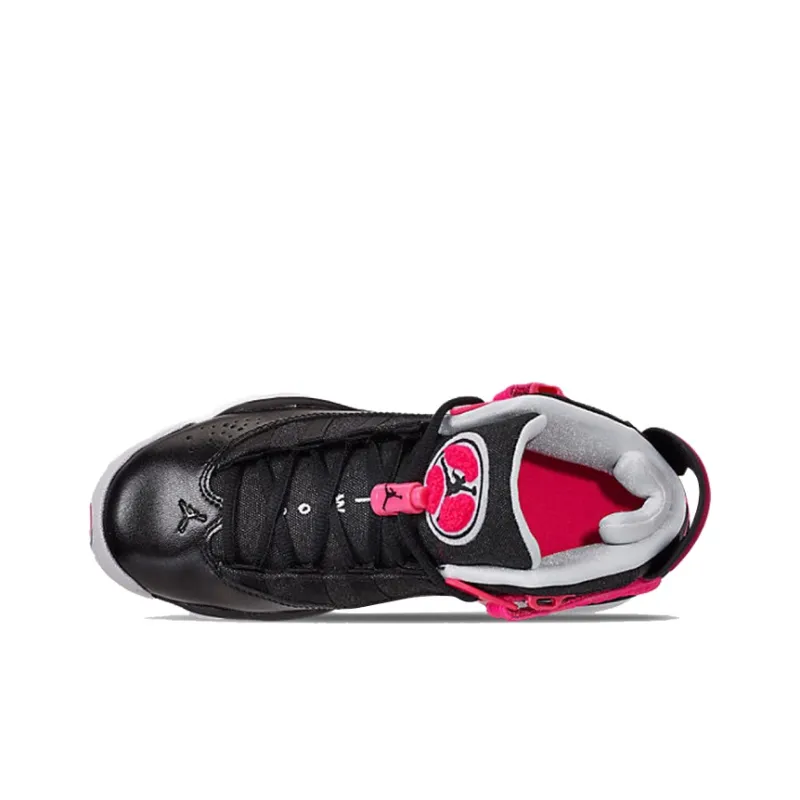 Jordan Rings Black Hyper Pink White GS US 6Y POIZON