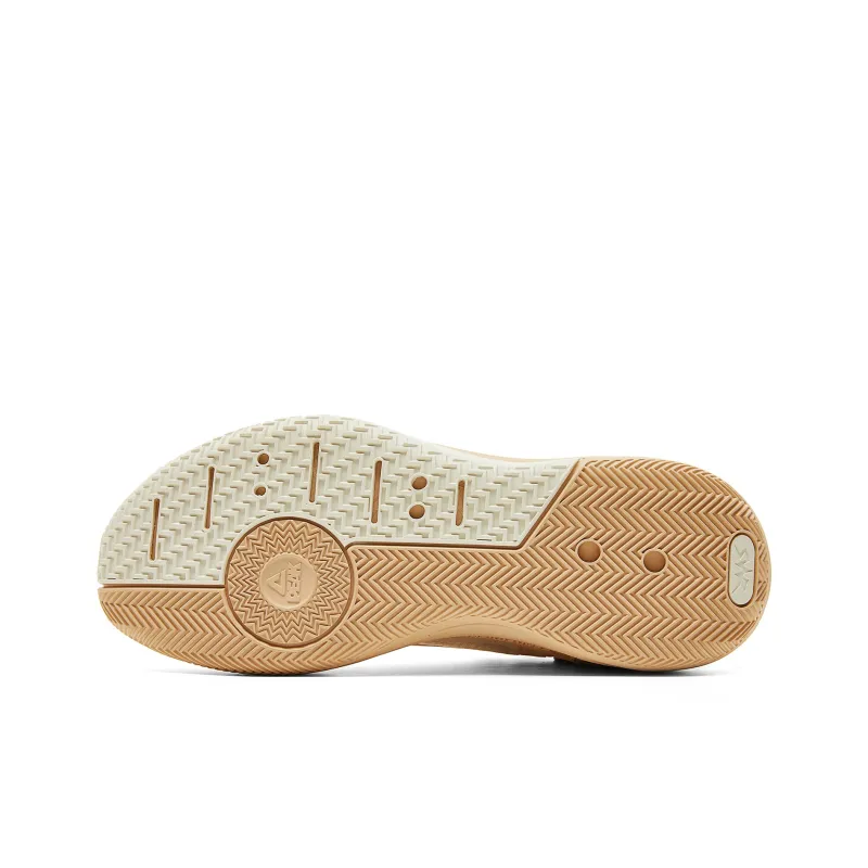PEAK Guochuang Series Basketball Shoes Men Low Top Desert Pink-5