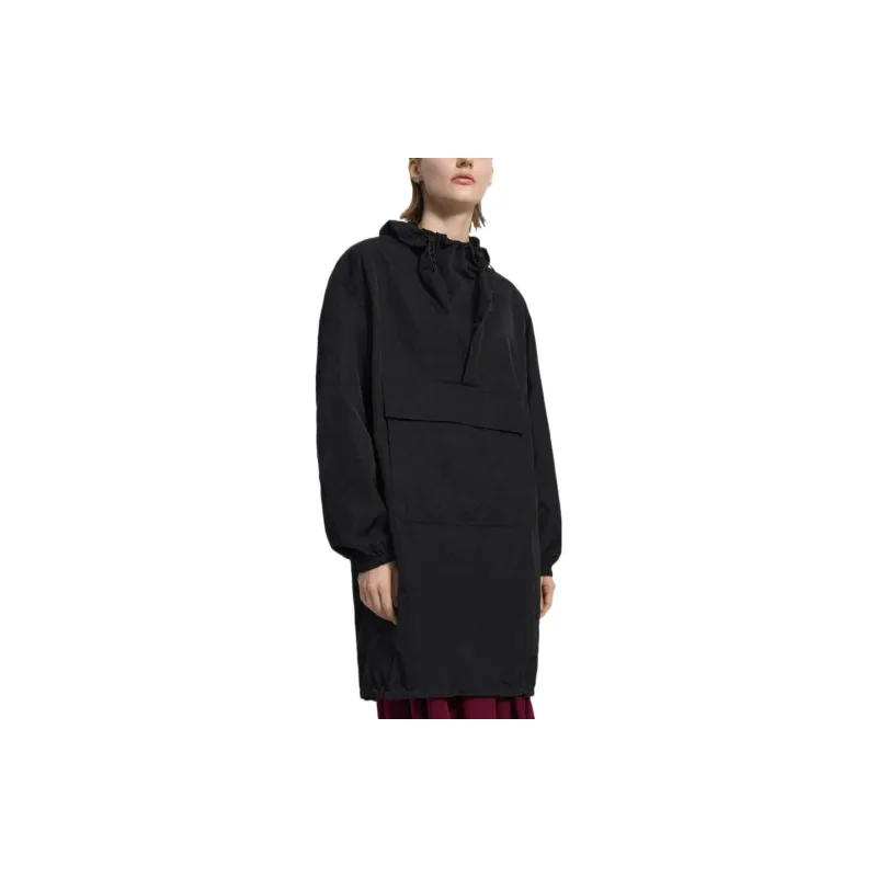 THEORY Trench Coats Women's Black-2