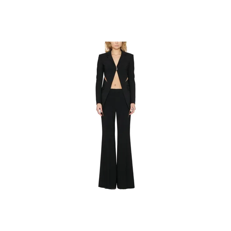 DSQUARED 2 Cut-Out Detailed Long Sleeved Blazer-1