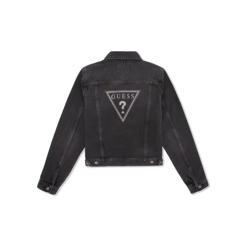 GUESS Denim Jacket Women's Black-1