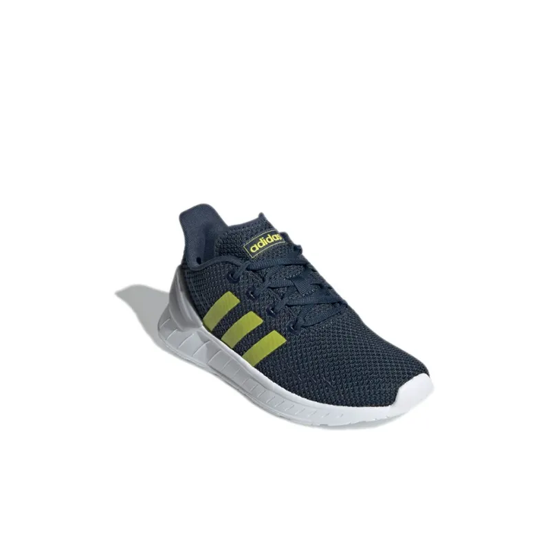 Adidas Neo QUESTAR FLOW Nxt K Abrasion Resistant Slip Resistant Low Top Kids' Running Shoes Dark Blue Kids'-2