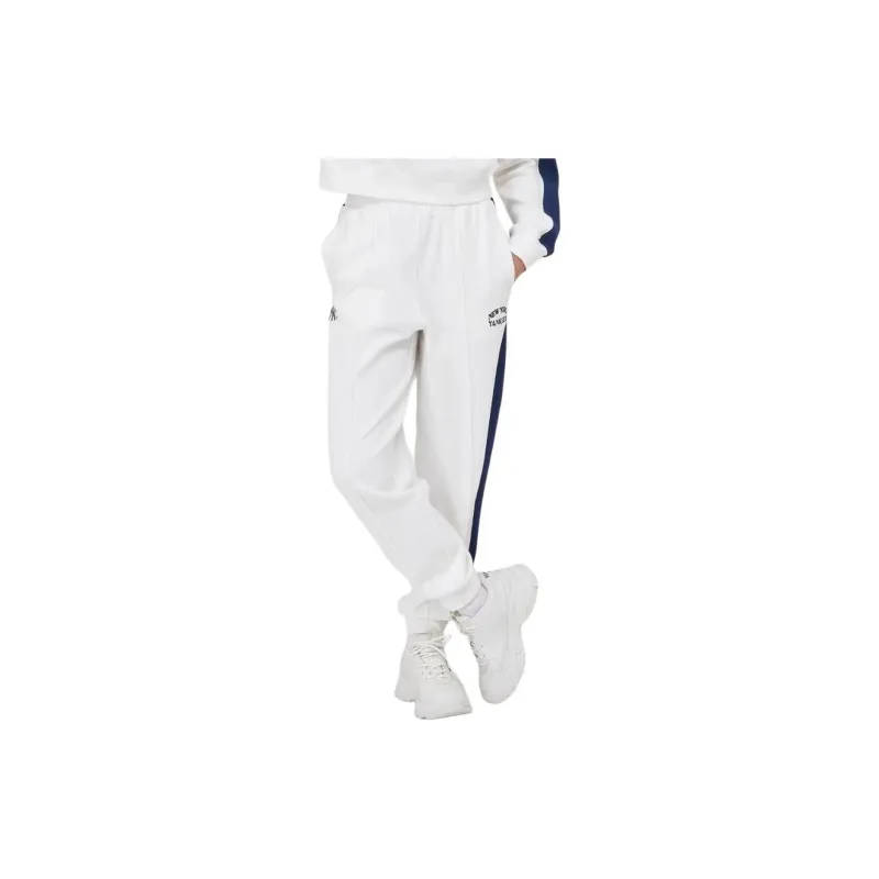 MLB New York Yankees Casual Pants Women's Ivory-4