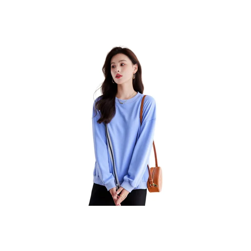 Like The Age Of Water Sweatshirt Women's Blue-1