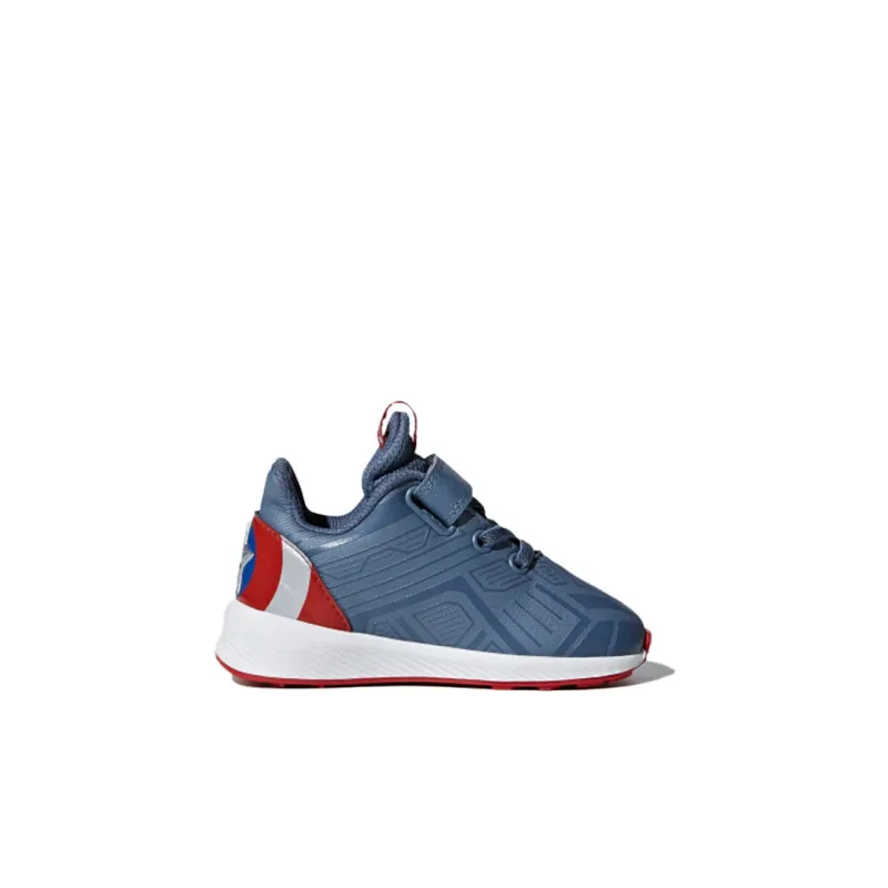 Adidas Rapida Run Avengers I Breathable Low-Top Toddler Shoes Blue Red Infant And Toddler-1