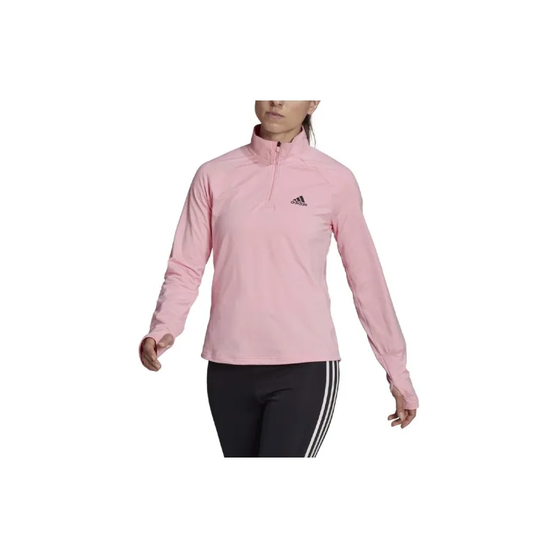 Adidas W SL 14 ZIP Sweatshirt Women's Pink-1
