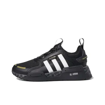 Adidas Originals NMD_V3 Anti Slip Wear Resistant Kids Lifestyle Shoes Black Teenagers