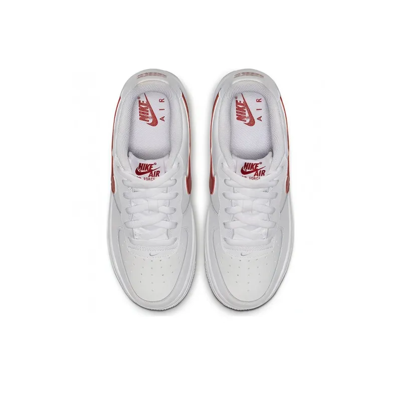 Nike Air Force 1 Low White Gym Red GS-3