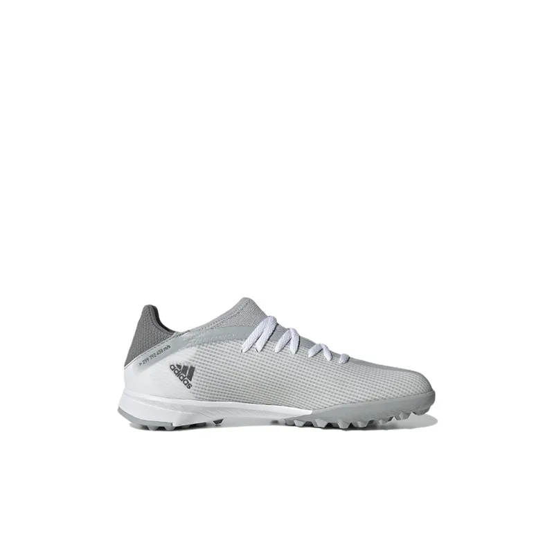 Adidas Anti Slip Wear Resistant Low Top Soccer Shoes Gray Kids'-1