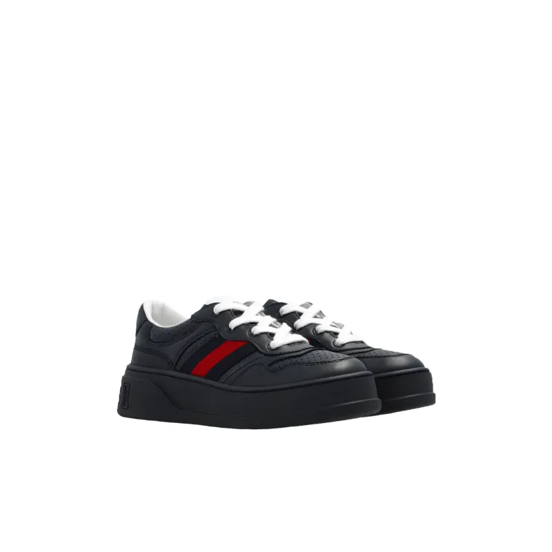 GUCCI Kids House Web Chunky Sneakers-2
