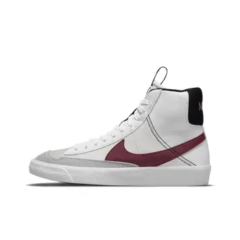 Nike Blazer Mid 77 SE GS White Rush Maroon