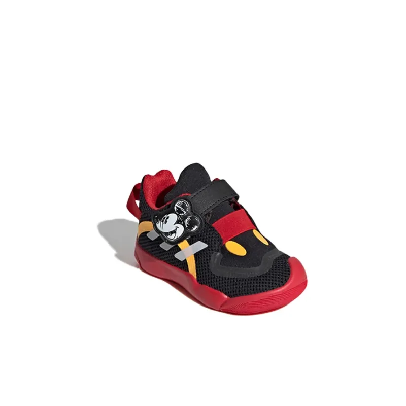 Disney x Adidas Activeplay Low Top Toddler Shoes Black Red Infant And Toddler-3