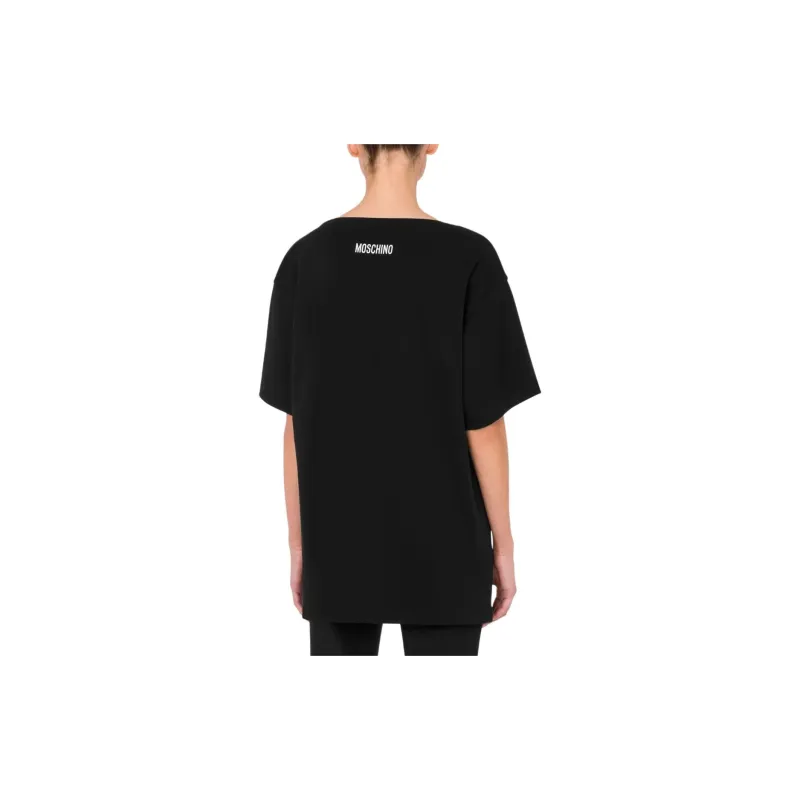 MOSCHINO Question Mark Printed Crewneck T Shirt-2
