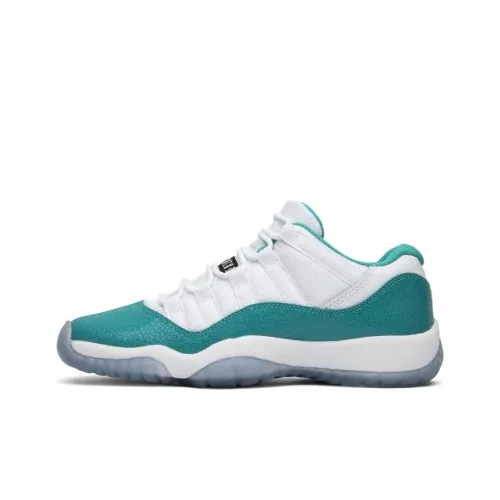 Jordan 11 Retro Low Aqua Safari GS