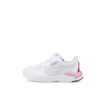 PUMA X Ray Speed Lite AC White Pink Sports Kids' Casual Shoes Children Aged 3 7 Years Old