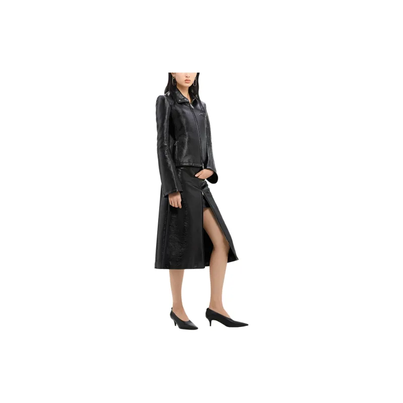 COURREGES Vinyl Skirt-3