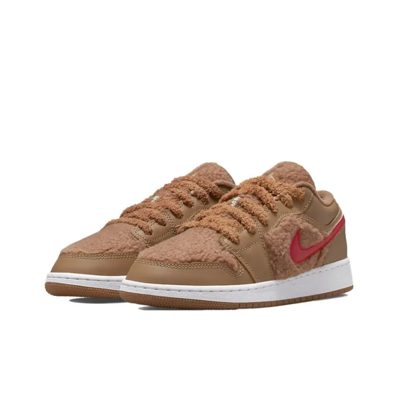 Jordan Kids Jordan 1 Low UTL "Teddy Bear" Sneakers-2