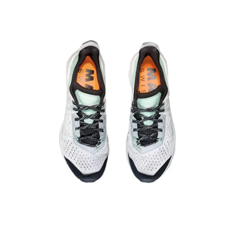 MAMMUT Saentis TR Anti Slip Wear Resistant Low Top Running Shoes Women's White Black-2